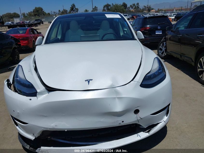 2020 Tesla Model Y Long Range Dual Motor All-Wheel Drive VIN: 5YJYGDEE4LF058564 Lot: 39796431