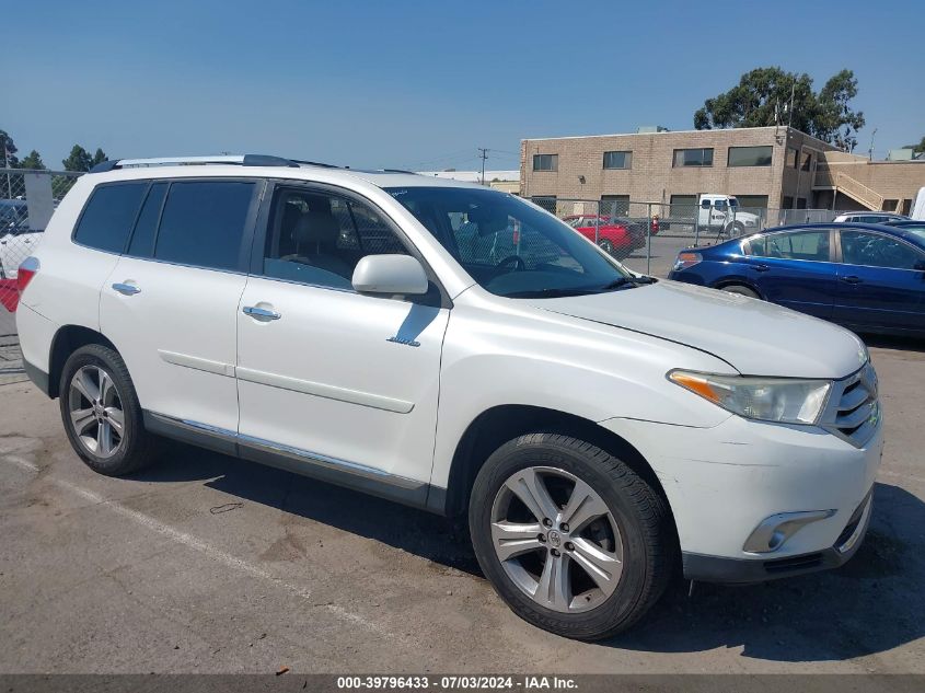 2011 Toyota Highlander Limited V6 VIN: 5TDDK3EH5BS053644 Lot: 39796433