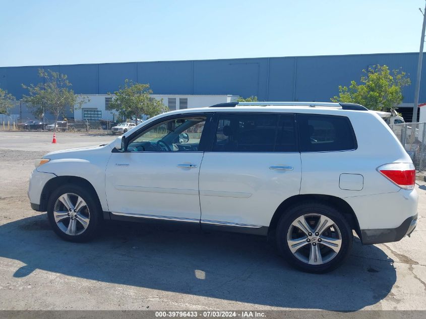 2011 Toyota Highlander Limited V6 VIN: 5TDDK3EH5BS053644 Lot: 39796433