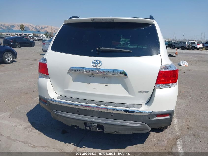 2011 Toyota Highlander Limited V6 VIN: 5TDDK3EH5BS053644 Lot: 39796433