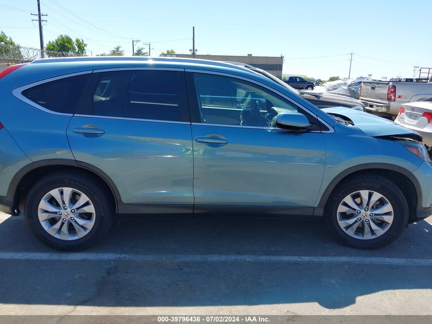 2013 Honda Cr-V Ex-L VIN: 5J6RM4H78DL008978 Lot: 39796436