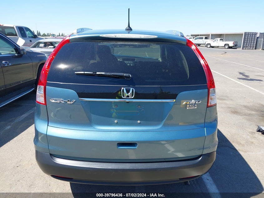 2013 Honda Cr-V Ex-L VIN: 5J6RM4H78DL008978 Lot: 39796436