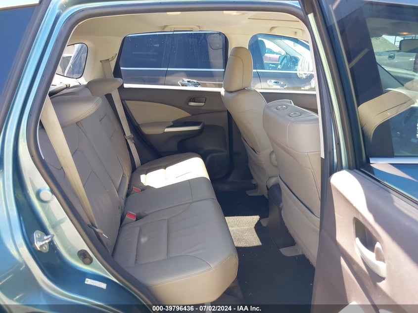 2013 Honda Cr-V Ex-L VIN: 5J6RM4H78DL008978 Lot: 39796436