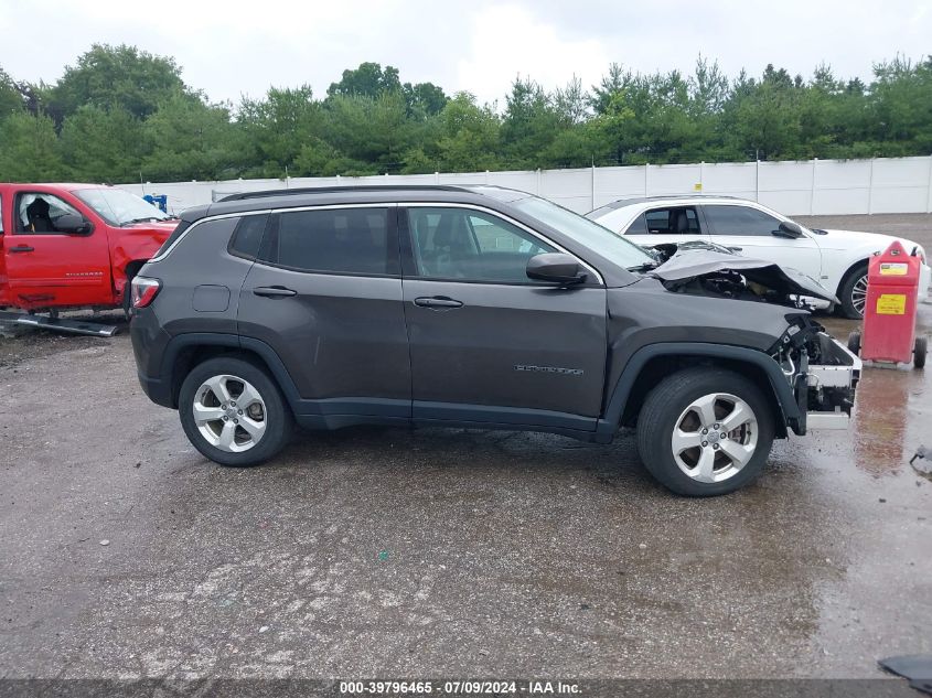 2018 Jeep Compass Latitude Fwd VIN: 3C4NJCBB5JT193964 Lot: 39796465