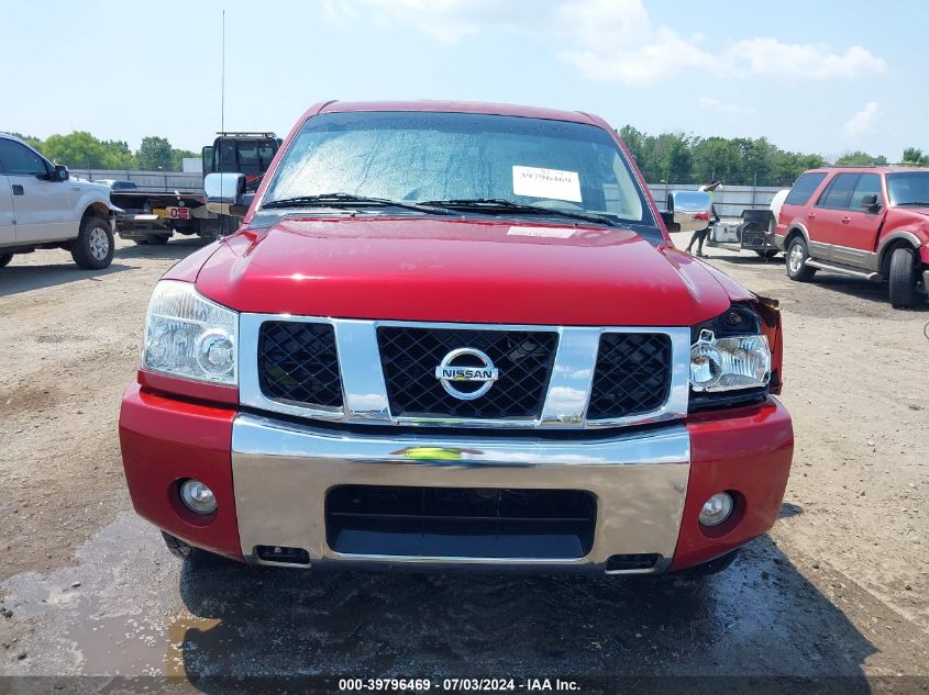 2005 Nissan Titan Se VIN: 1N6BA06A55N532549 Lot: 39796469