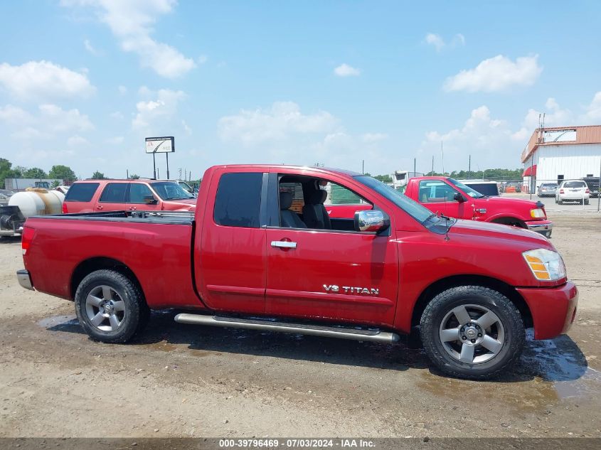 2005 Nissan Titan Se VIN: 1N6BA06A55N532549 Lot: 39796469