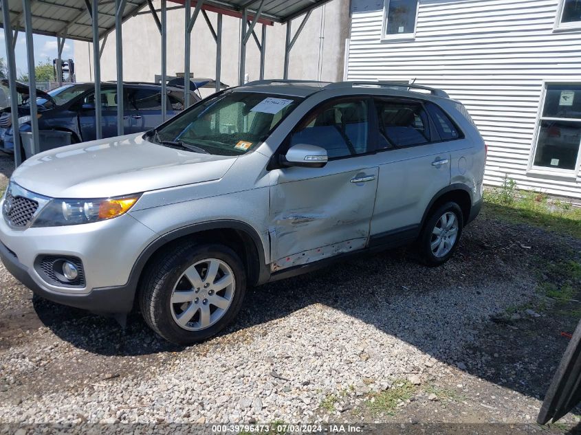 2013 Kia Sorento Lx VIN: 5XYKT3A65DG361311 Lot: 39796473