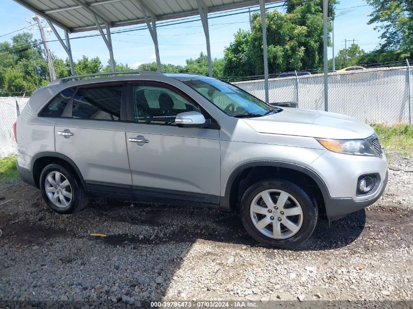 2013 Kia Sorento Lx VIN: 5XYKT3A65DG361311 Lot: 39796473