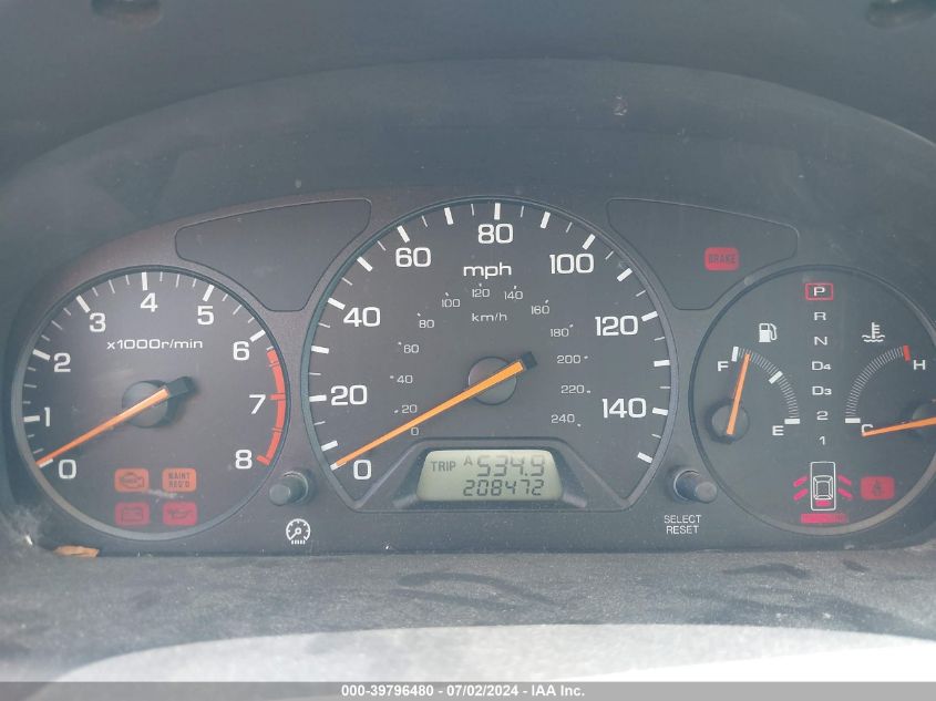 1999 Honda Accord Lx VIN: 1HGCG5643XA156216 Lot: 39796480