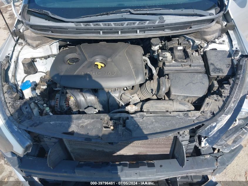 2014 Kia Forte Lx VIN: KNAFK4A69E5054774 Lot: 39796481