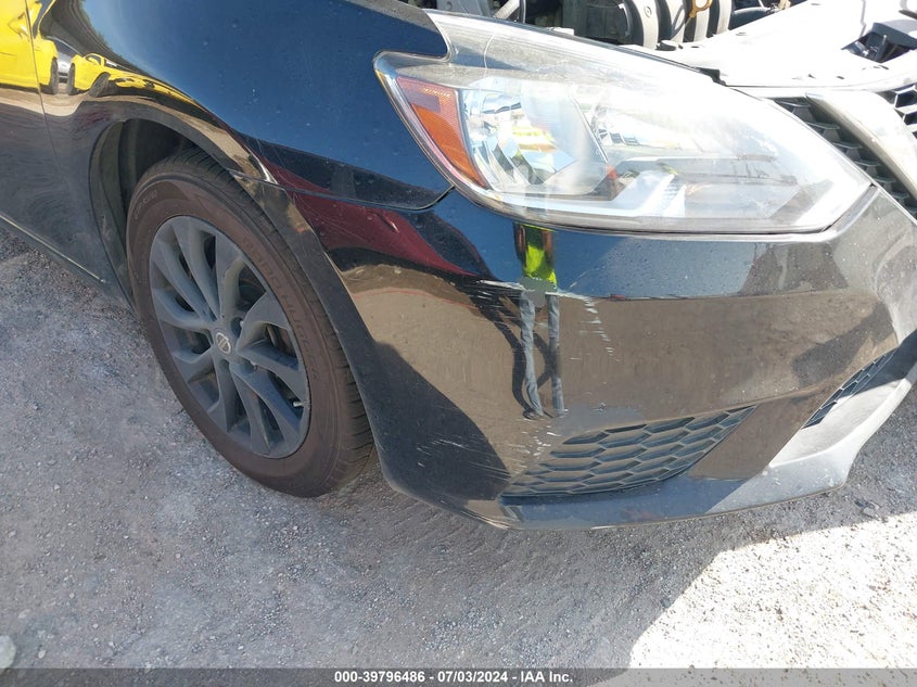 2018 Nissan Sentra S VIN: 3N1AB7AP4JY242433 Lot: 39796486