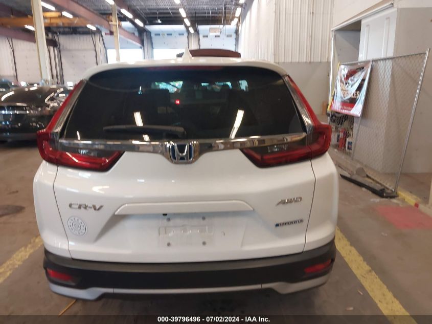 2021 Honda Cr-V Hybrid Ex-L VIN: 7FART6H80ME031580 Lot: 39796496