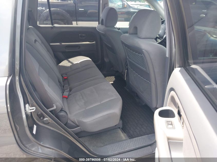2007 Honda Pilot Ex VIN: 2HKYF18497H509452 Lot: 39796508