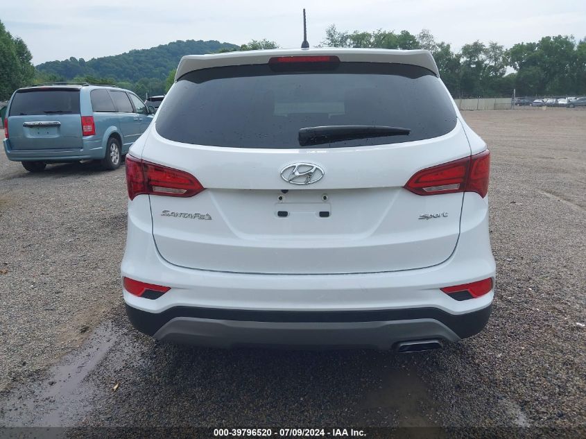 2018 Hyundai Santa Fe Sport 2.4L VIN: 5NMZT3LB9JH072572 Lot: 39796520