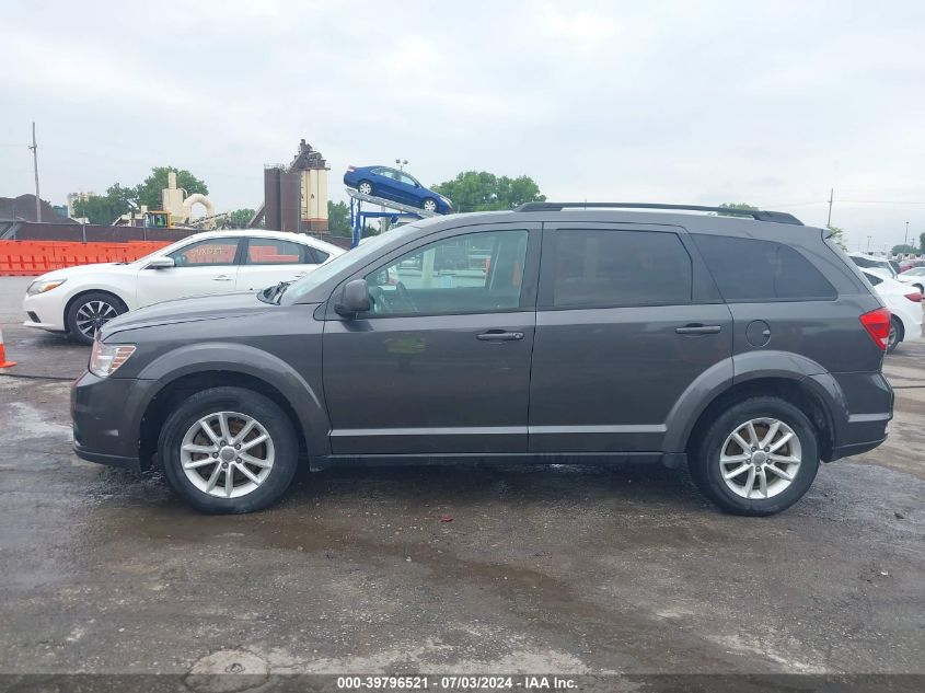 2015 Dodge Journey Sxt VIN: 3C4PDCBG2FT686147 Lot: 39796521