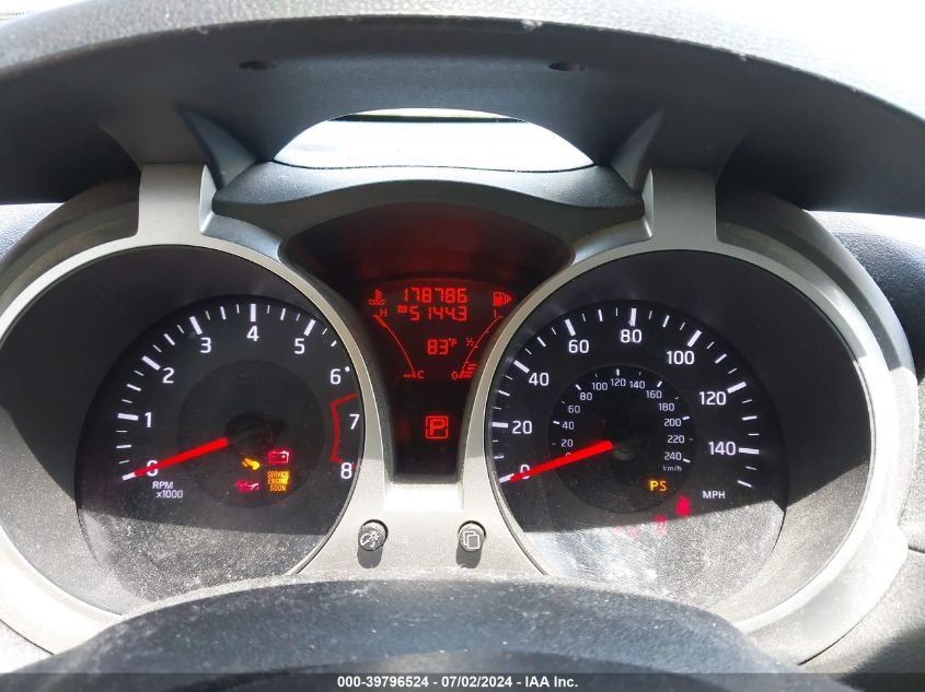 2011 Nissan Juke Sl VIN: JN8AF5MR3BT012058 Lot: 39796524