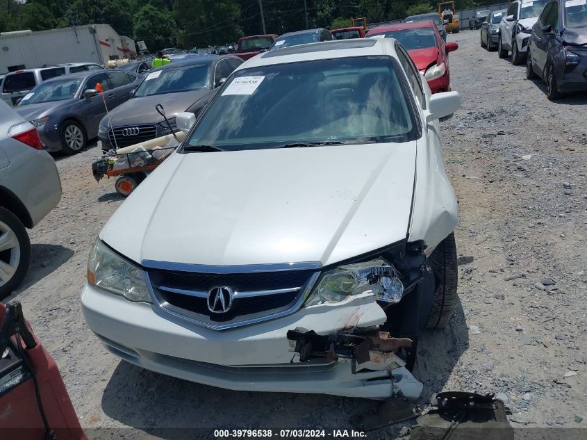 2003 Acura Tl 3.2 Type S VIN: 19UUA56803A004736 Lot: 39796538