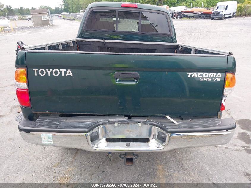 2003 Toyota Tacoma Base V6 VIN: 5TEHN72N93Z204936 Lot: 39796560