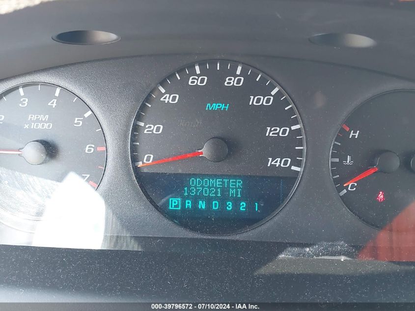 2009 Chevrolet Impala Ls VIN: 2G1WB57K591284955 Lot: 39796572