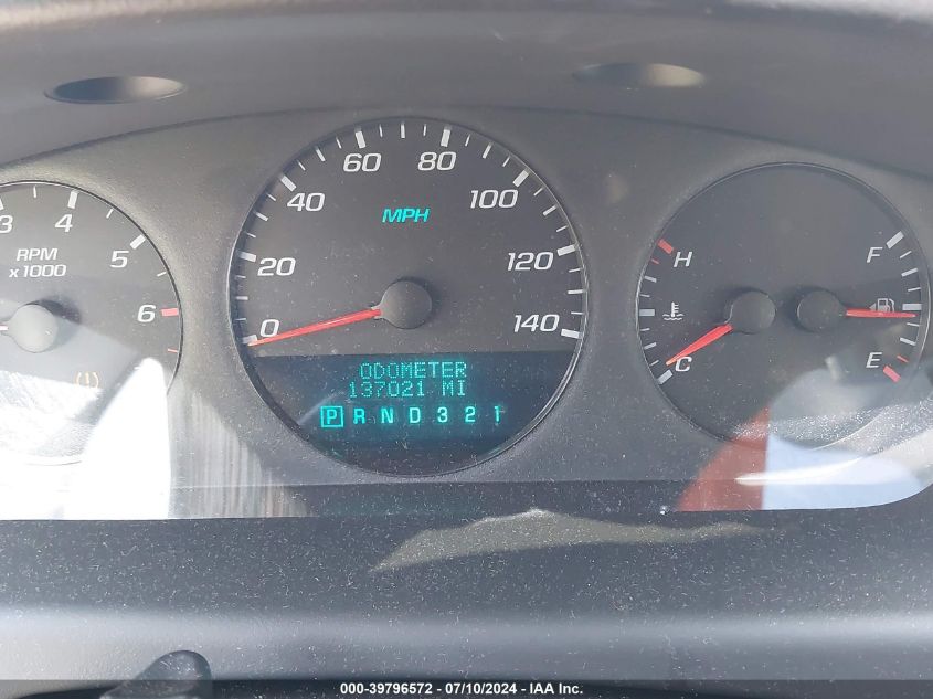 2009 Chevrolet Impala Ls VIN: 2G1WB57K591284955 Lot: 39796572