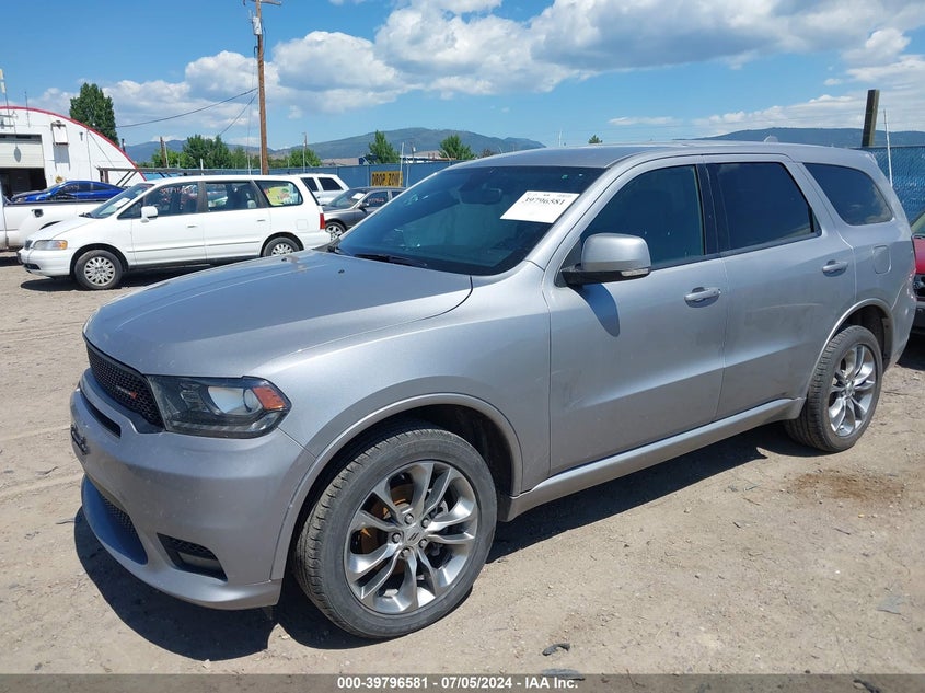 2020 DODGE DURANGO GT - 1C4RDJDG8LC261565