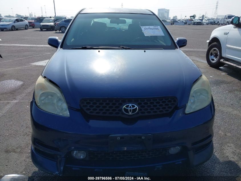 2003 Toyota Matrix Xrs VIN: 2T1KY32E43C131017 Lot: 39796586