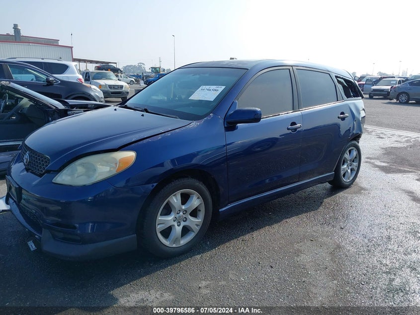 2003 Toyota Matrix Xrs VIN: 2T1KY32E43C131017 Lot: 39796586