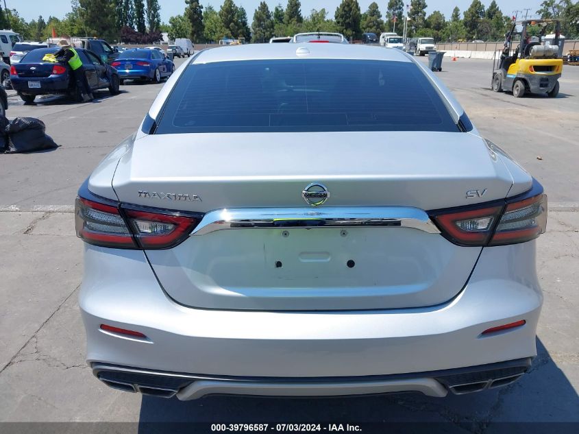 2019 Nissan Maxima 3.5 Sv VIN: 1N4AA6AV4KC361897 Lot: 39796587