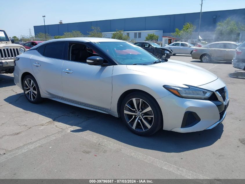 2019 Nissan Maxima 3.5 Sv VIN: 1N4AA6AV4KC361897 Lot: 39796587