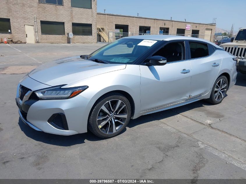 2019 Nissan Maxima 3.5 Sv VIN: 1N4AA6AV4KC361897 Lot: 39796587