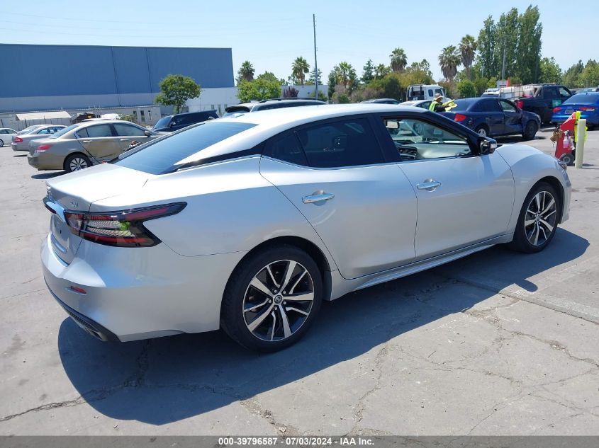 VIN 1N4AA6AV4KC361897 2019 NISSAN MAXIMA 3.5 SV