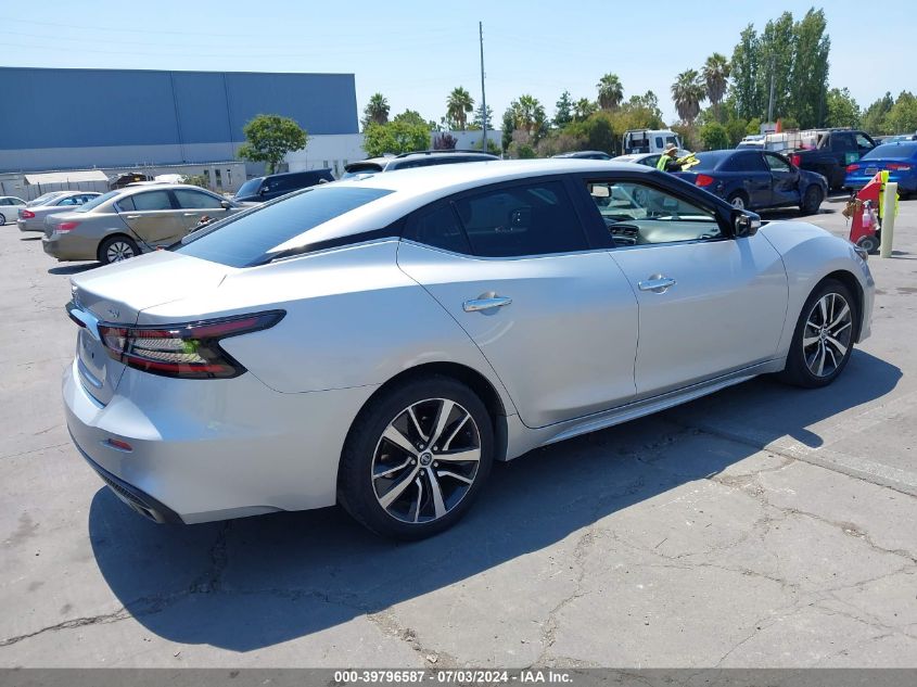 2019 Nissan Maxima 3.5 Sv VIN: 1N4AA6AV4KC361897 Lot: 39796587