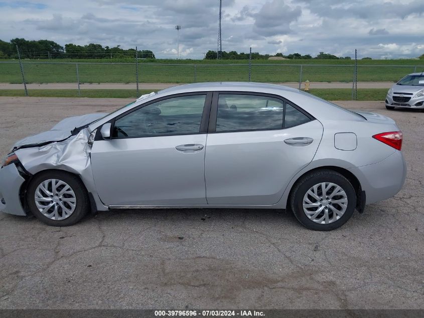 2019 TOYOTA COROLLA LE - 2T1BURHEXKC210891