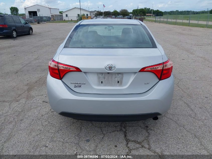 2019 TOYOTA COROLLA LE - 2T1BURHEXKC210891