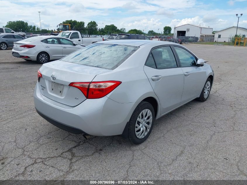 2019 TOYOTA COROLLA LE - 2T1BURHEXKC210891