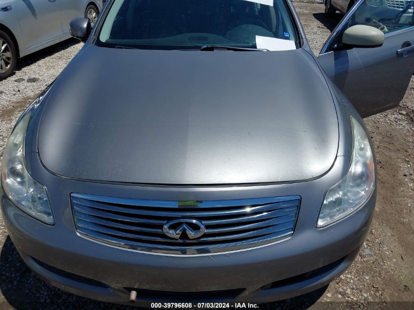 2007 Infiniti G35X VIN: JNKBV61F57M820463 Lot: 39796608