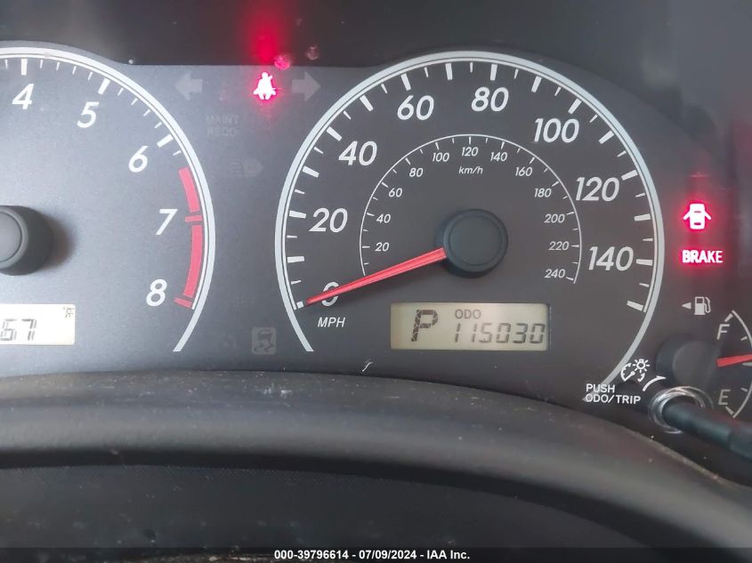 2011 Toyota Corolla Le VIN: JTDBU4EE7BJ101624 Lot: 39796614