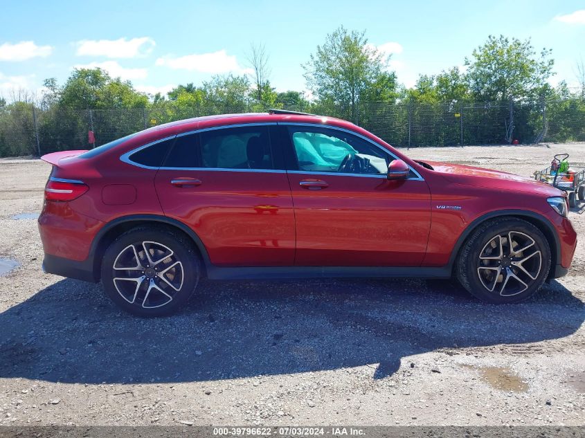 2019 Mercedes-Benz Glc Coupe 63 4Matic Amg VIN: WDC0J8JB3KF612456 Lot: 39796622