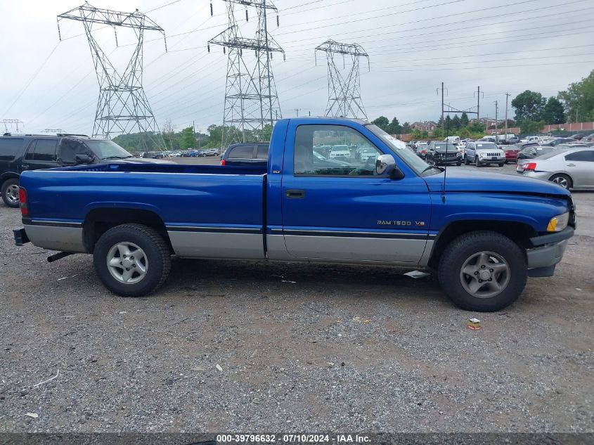 1996 Dodge Ram 1500 VIN: 1B7HC16Y1TS604646 Lot: 39796632