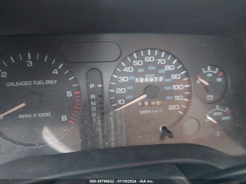 1996 Dodge Ram 1500 VIN: 1B7HC16Y1TS604646 Lot: 39796632