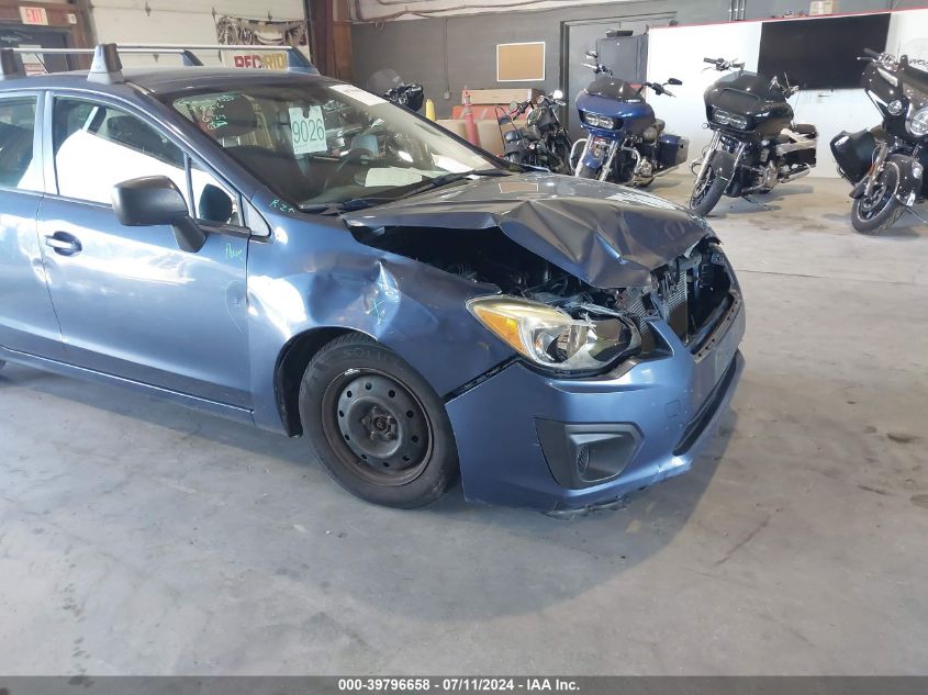 2012 Subaru Impreza 2.0I VIN: JF1GPAA69CG202744 Lot: 39796658