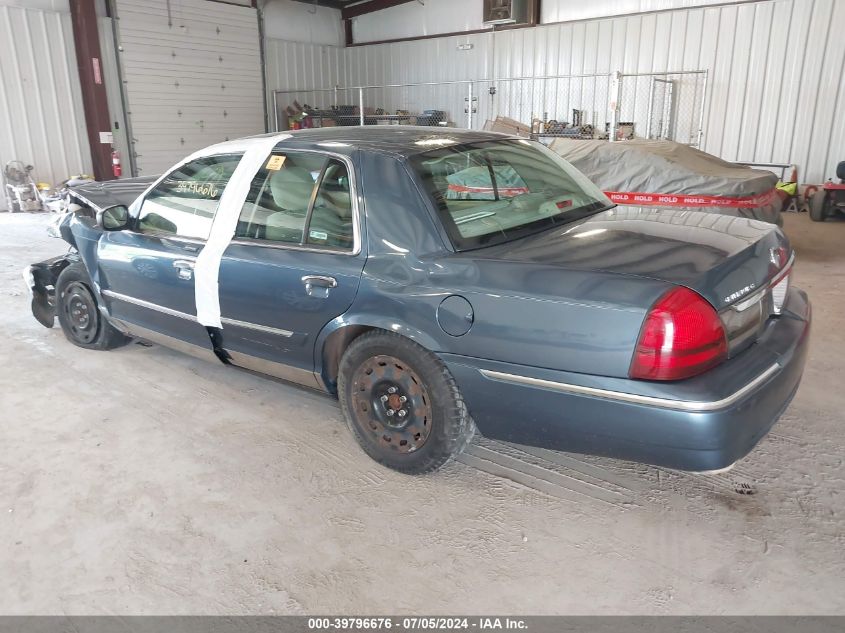 2007 Mercury Grand Marquis Gs VIN: 2MEFM74V57X610631 Lot: 39796676