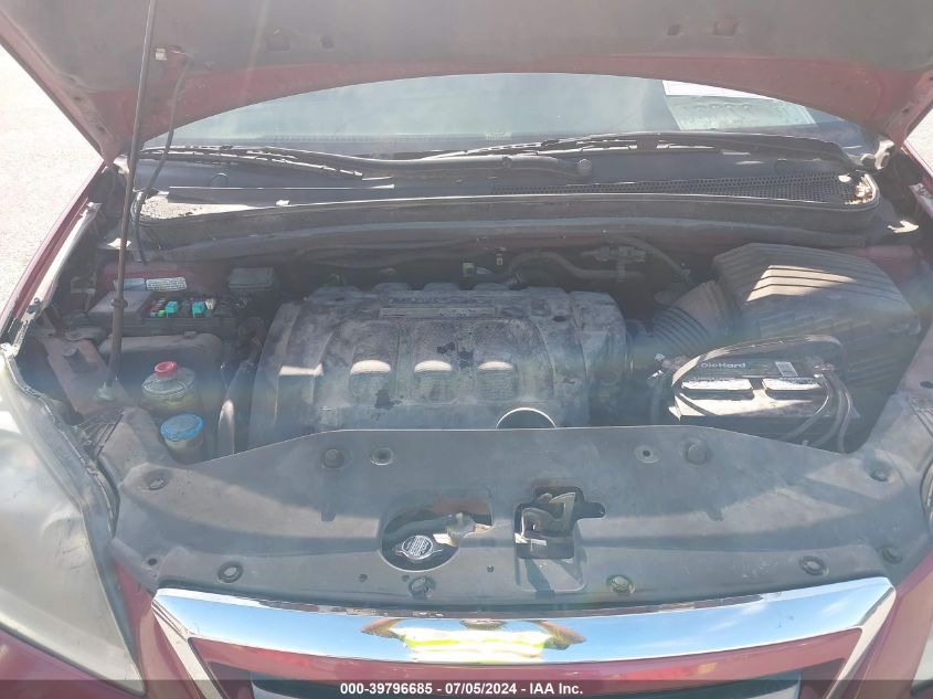 2005 Honda Odyssey Ex-L VIN: 5FNRL38755B036194 Lot: 39796685