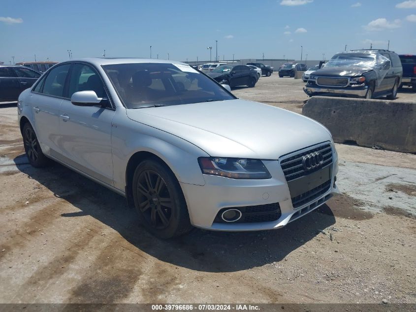 2011 Audi A4 2.0T Premium VIN: WAUBFAFL7BN020053 Lot: 39796686