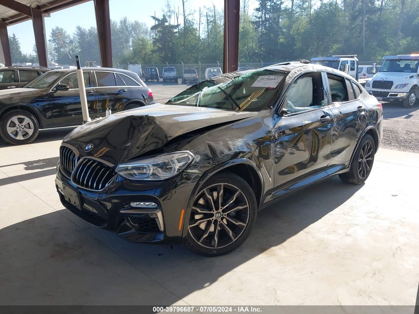 2019 BMW X4 M40I VIN: 5UXUJ5C59KLJ63703 Lot: 39796687