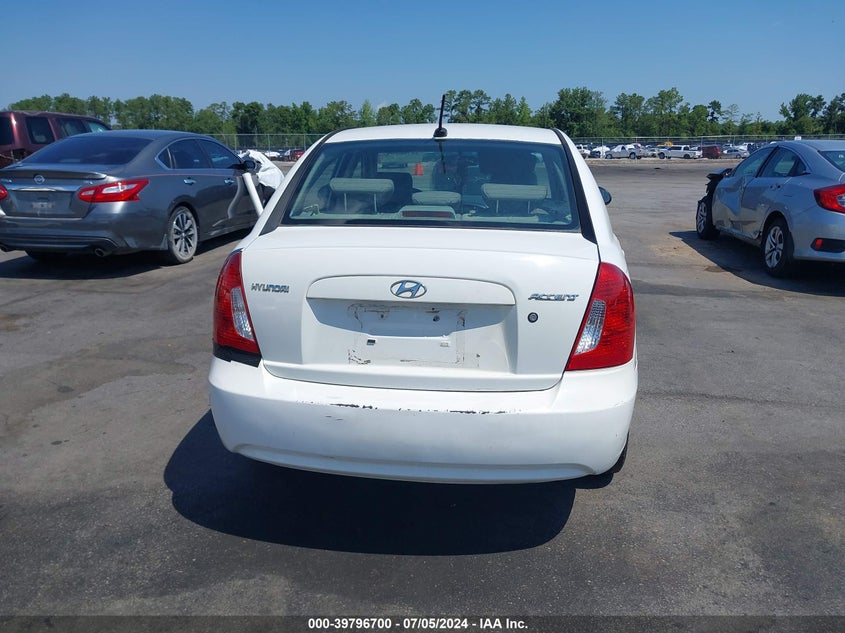 2008 Hyundai Accent Gls VIN: KMHCN46CX8U232516 Lot: 39796700