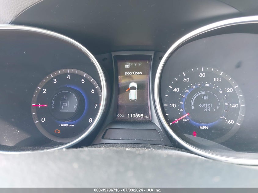 2016 Hyundai Santa Fe Sport 2.0L Turbo VIN: 5XYZUDLA8GG346258 Lot: 39796716