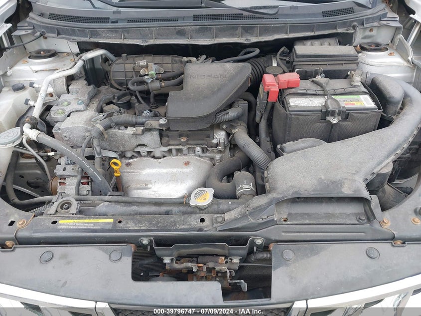 2014 Nissan Rogue Select S VIN: JN8AS5MV1EW700698 Lot: 39796747