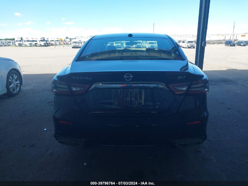2019 Nissan Maxima 3.5 Sv VIN: 1N4AA6AVXKC361161 Lot: 39796764
