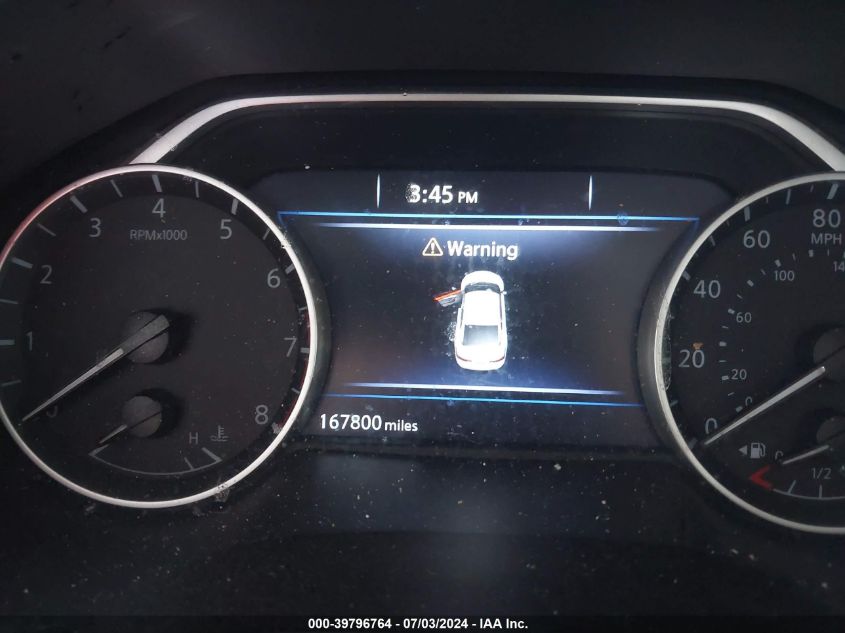 2019 Nissan Maxima 3.5 Sv VIN: 1N4AA6AVXKC361161 Lot: 39796764